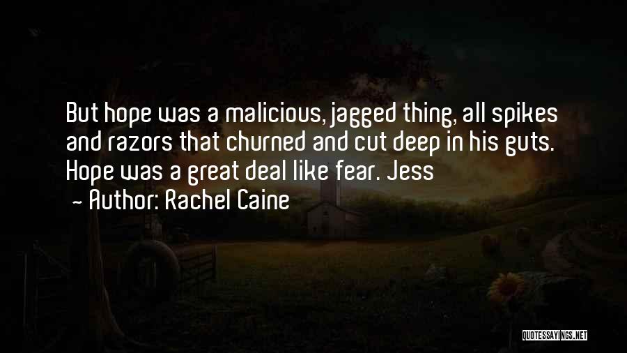 Guts Over Fear Best Quotes By Rachel Caine