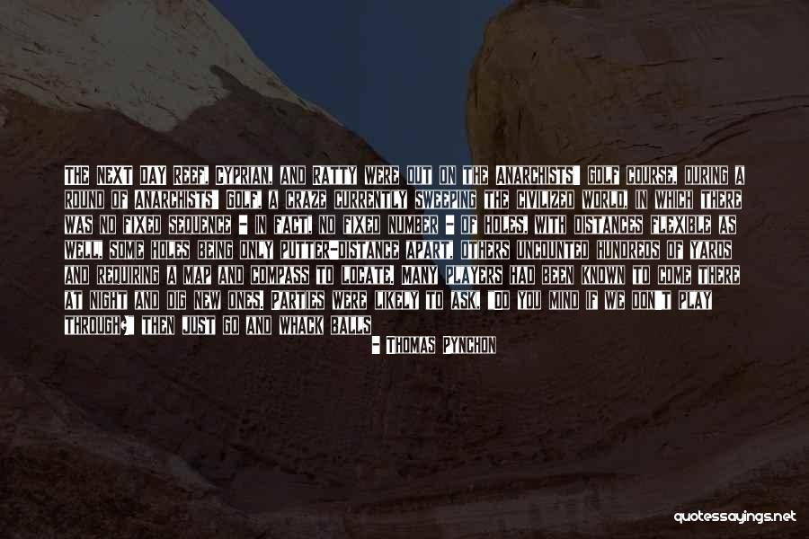 Guttie Golf Quotes By Thomas Pynchon Guttie Golf Quotes By Thomas Pynchon