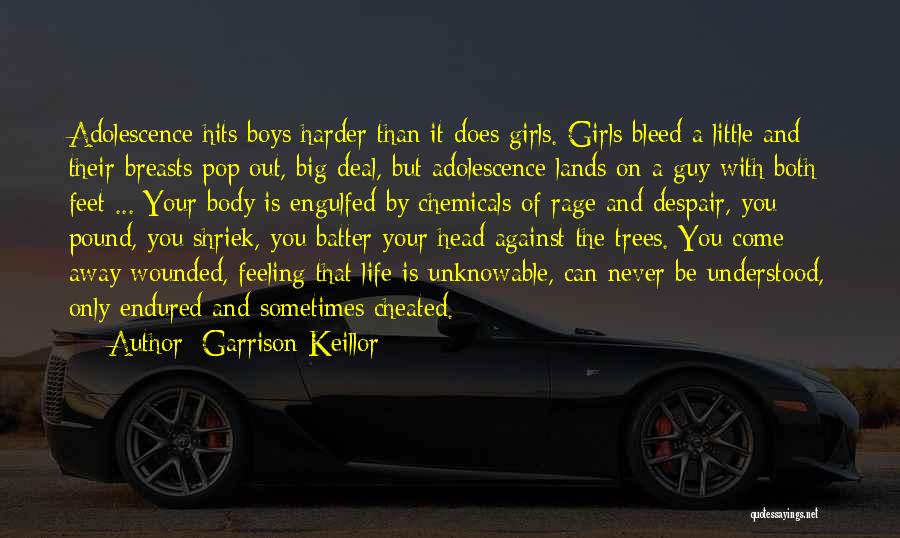 Guy And Girl Quotes By Garrison Keillor