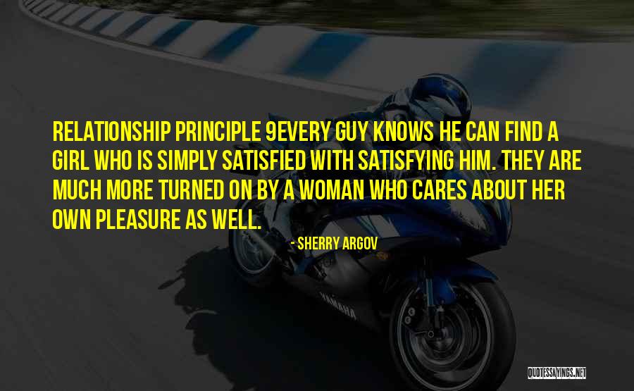 Guy And Girl Relationship Quotes By Sherry Argov