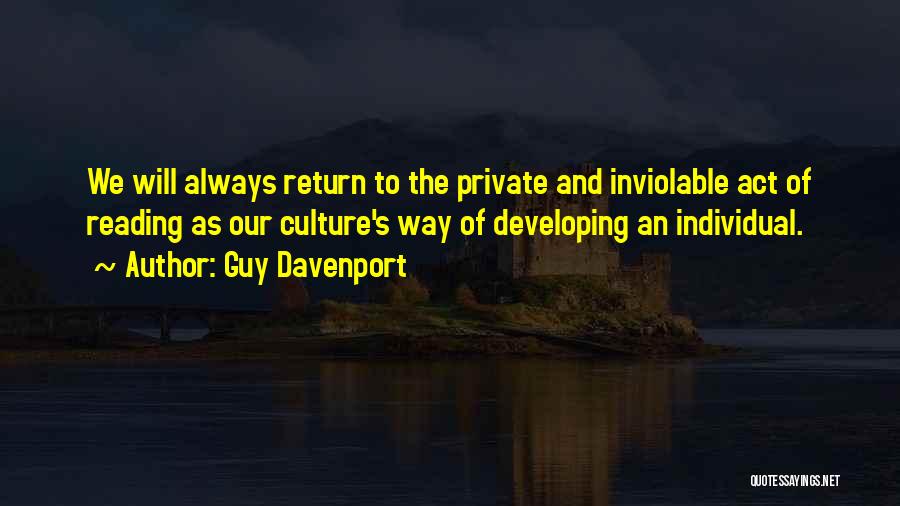 Guy Davenport Quotes 1803739