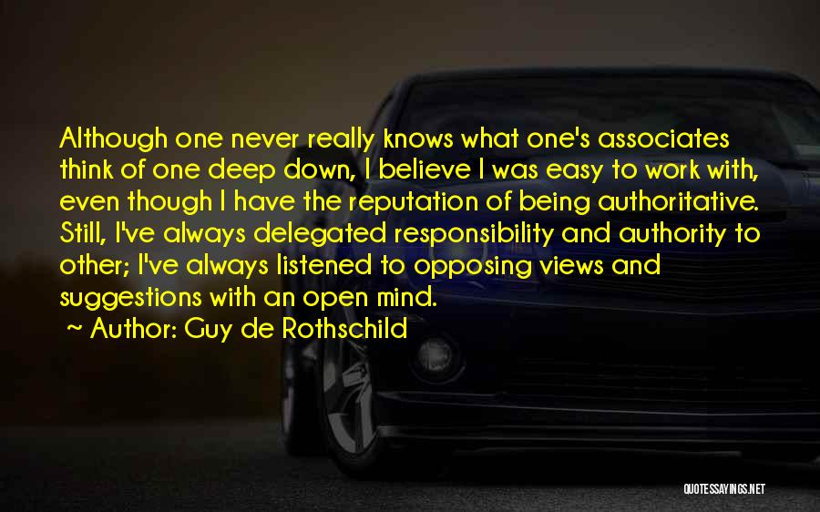 Guy De Rothschild Quotes 2198061