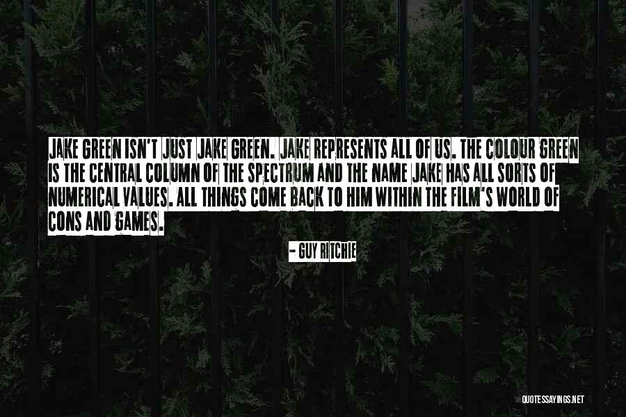 Guy Gariel Kay Quotes By Guy Ritchie