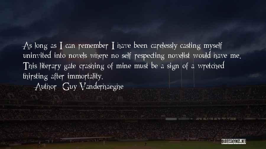 Guy Vanderhaeghe Quotes 1090475