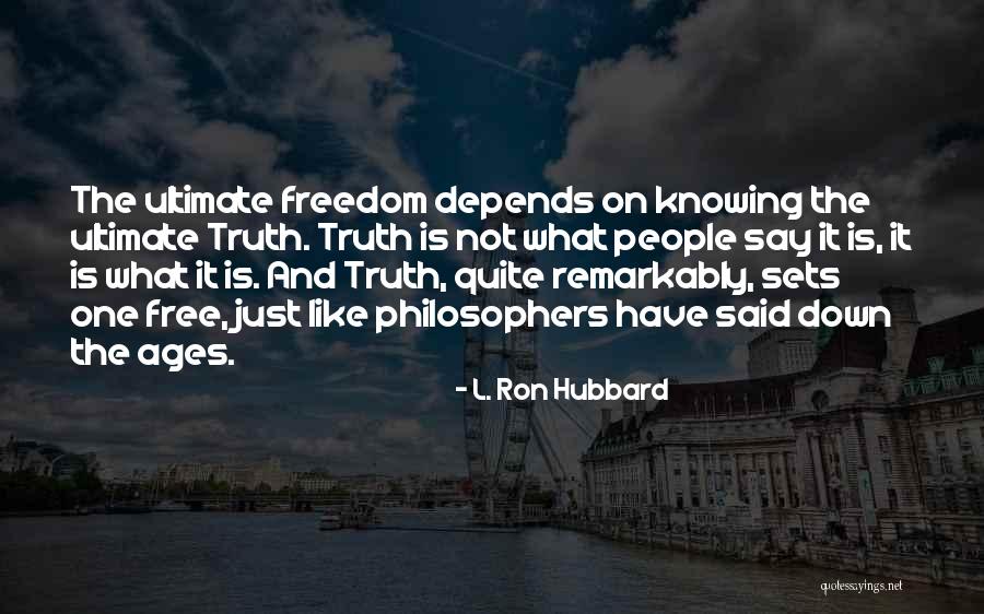Guyer Pools Quotes By L. Ron Hubbard Guyer Pools Quotes By L. Ron Hubbard