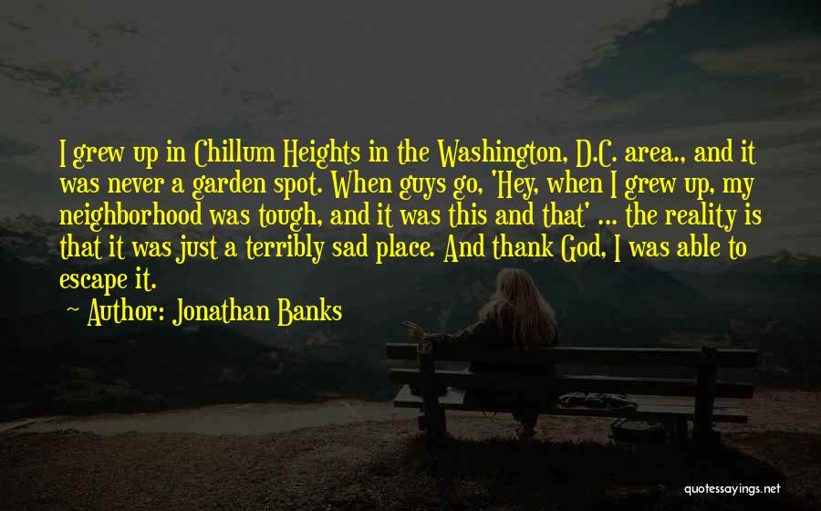 Guys And God Quotes By Jonathan Banks