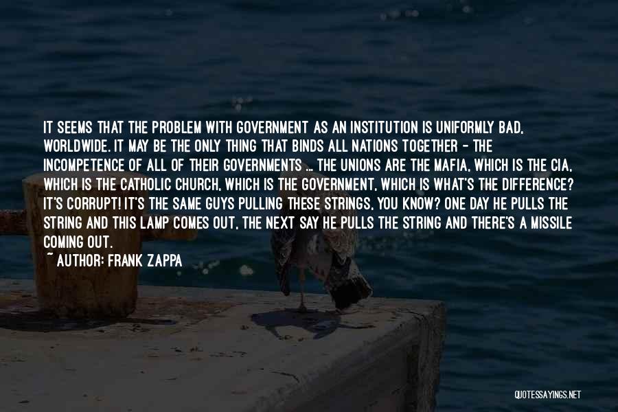 Guys Coming And Going Quotes By Frank Zappa