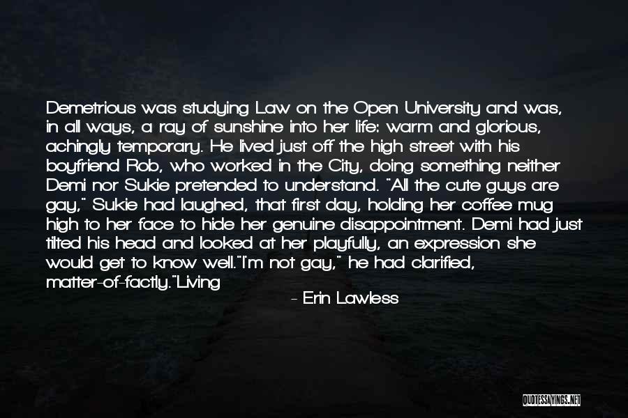 Guys In Love Quotes By Erin Lawless