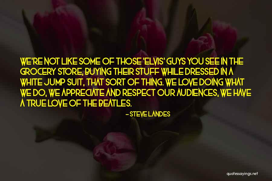 Guys In Love Quotes By Steve Landes