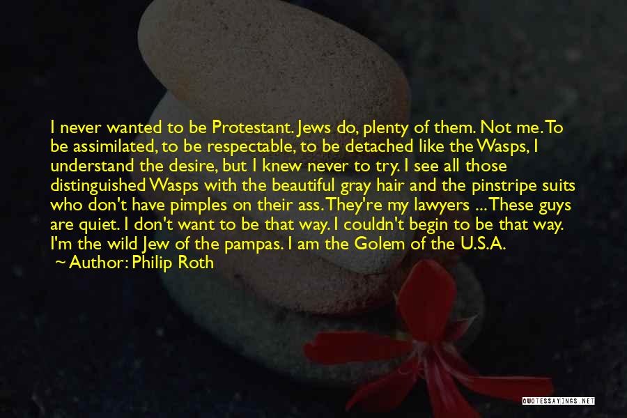 Guys In Suits Quotes By Philip Roth