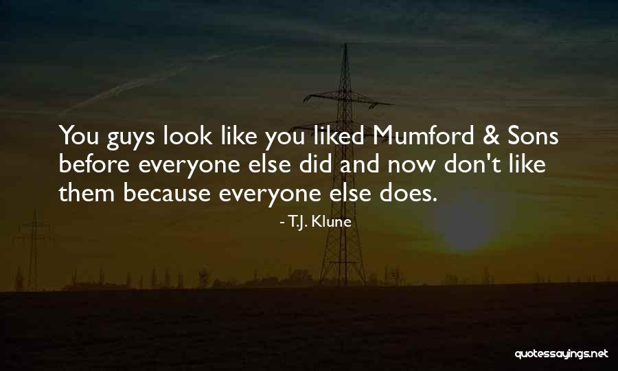 Guys Quotes By T.J. Klune