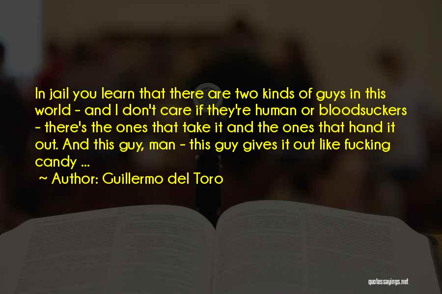 Guys That Don't Care Quotes By Guillermo Del Toro