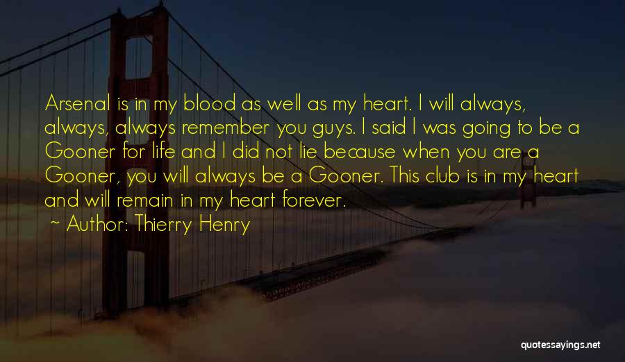 Guys Will Lie Quotes By Thierry Henry