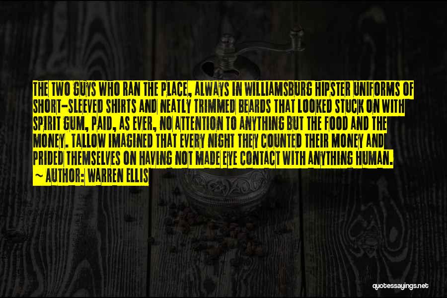 Guys With Beards Quotes By Warren Ellis