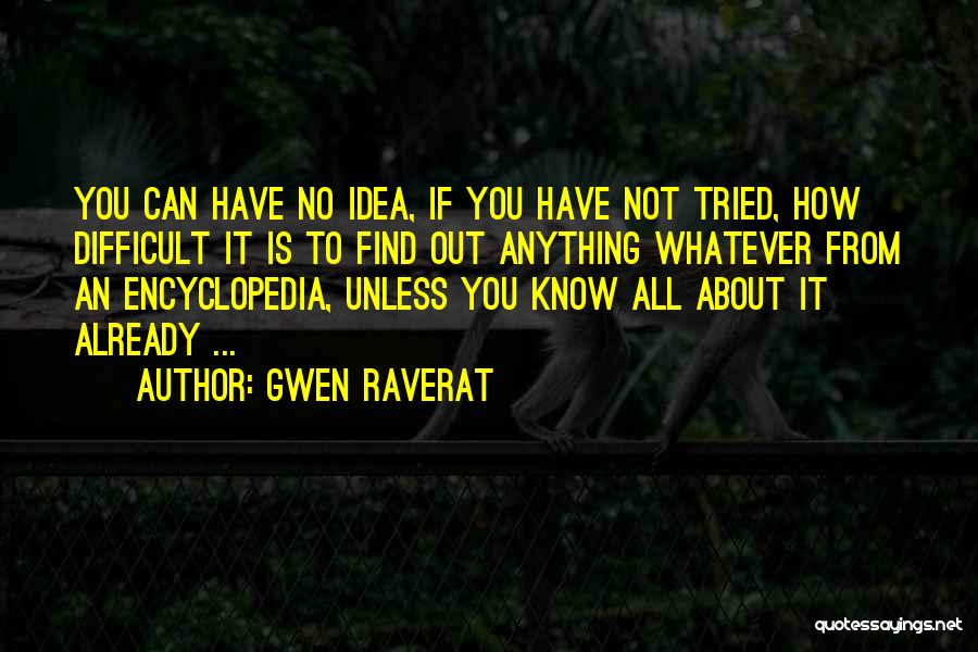 Gwen Raverat Quotes 900329