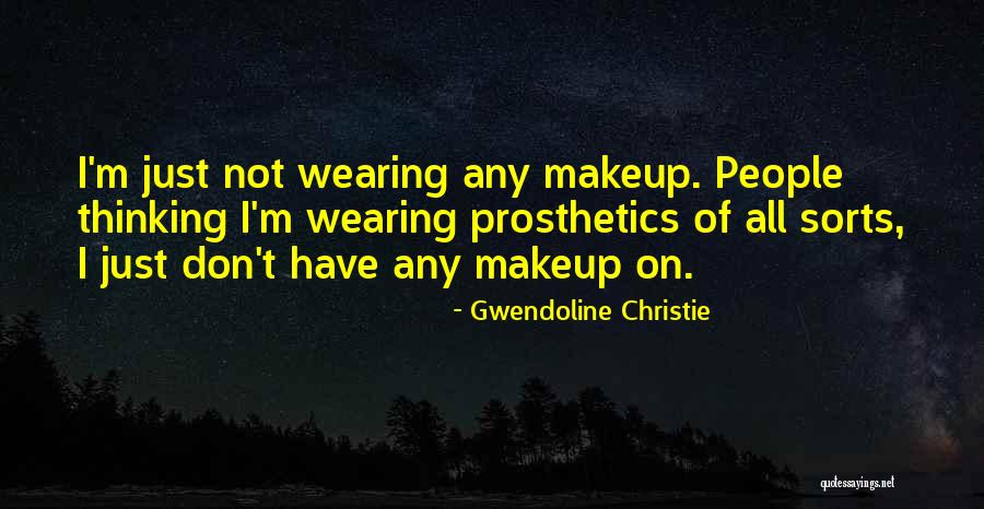 Gwendoline Christie Quotes 1676874 Gwendoline Christie Quotes 1676874
