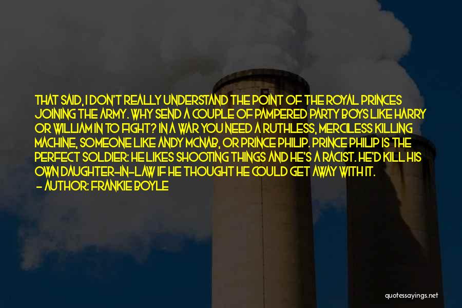 Gwendolyne Wood Quotes By Frankie Boyle