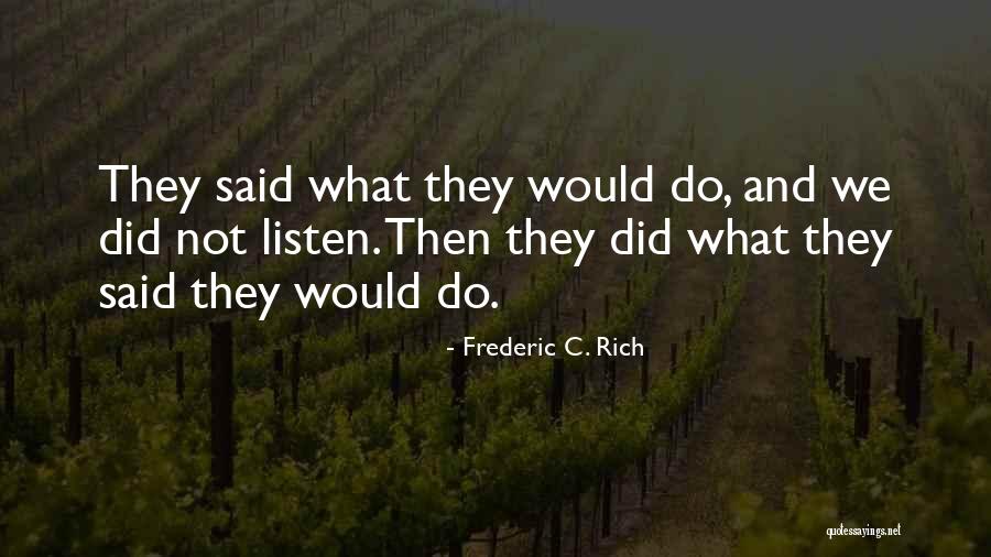 Gwidt Quotes By Frederic C. Rich Gwidt Quotes By Frederic C. Rich