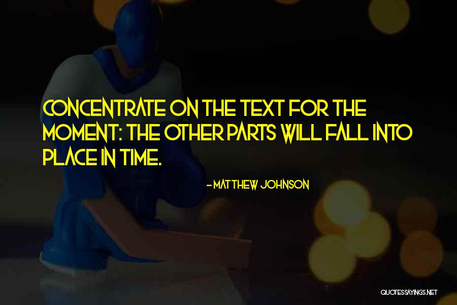 Gwillim And Bacon Quotes By Matthew Johnson
