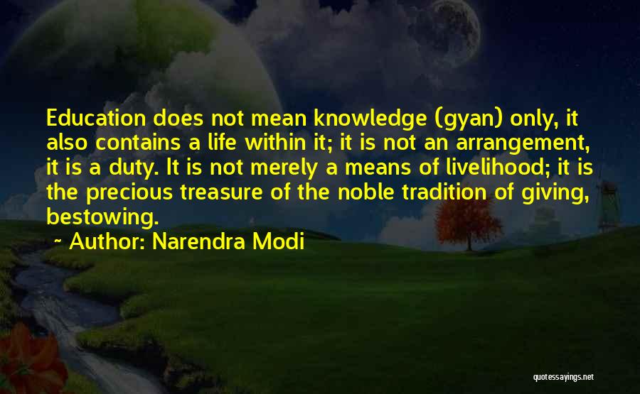 Gyan Quotes By Narendra Modi