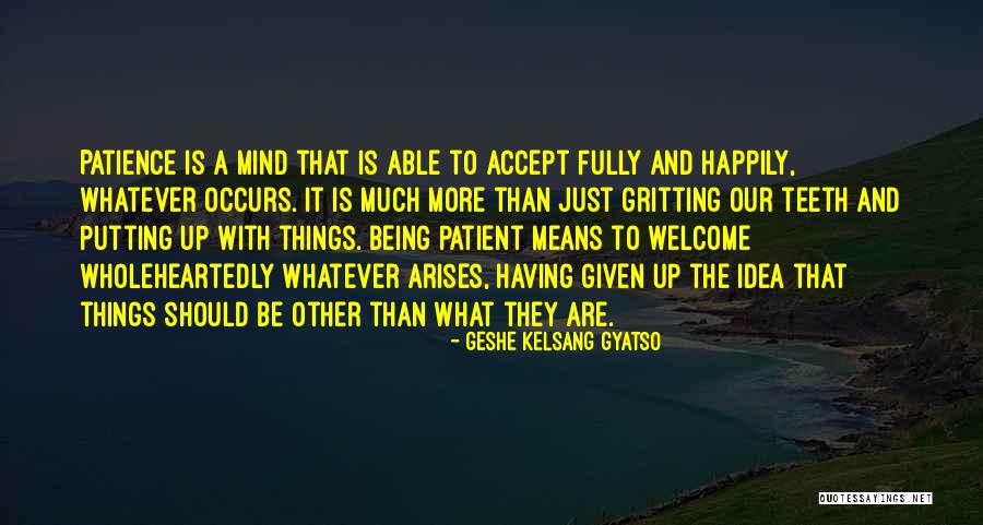 Gyatso Geshe Quotes By Geshe Kelsang Gyatso Gyatso Geshe Quotes By Geshe Kelsang Gyatso