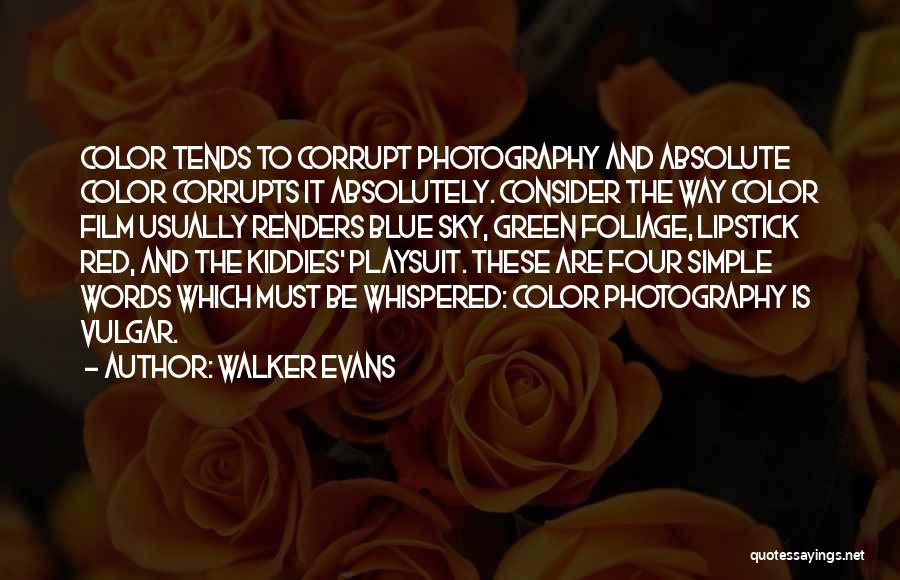 Gynophobia Treatment Quotes By Walker Evans