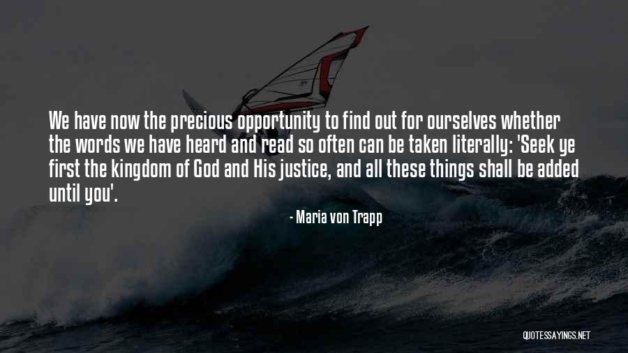 Gyurkovics Maria Quotes By Maria Von Trapp Gyurkovics Maria Quotes By Maria Von Trapp