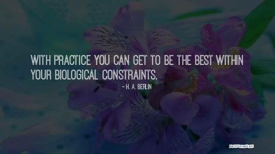 H. A. Berlin Quotes 833658 H. A. Berlin Quotes 833658