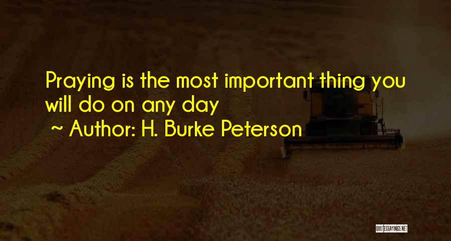 H. Burke Peterson Quotes 2090431