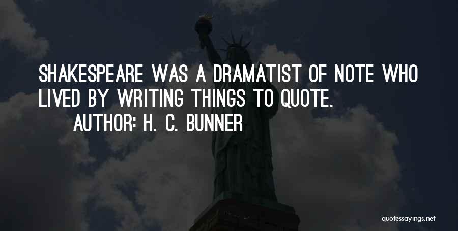 H. C. Bunner Quotes 1446782