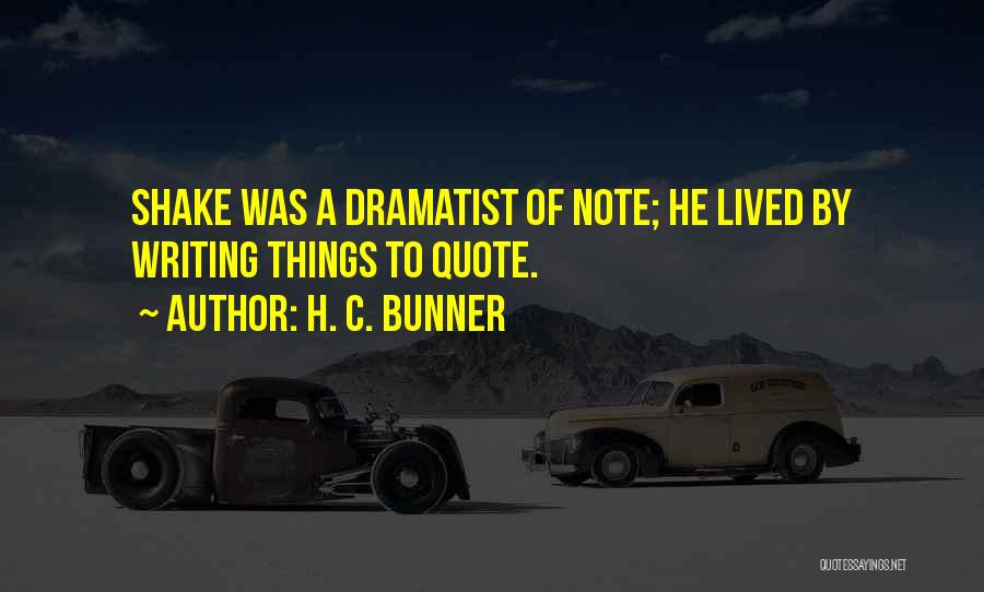 H. C. Bunner Quotes 1792079