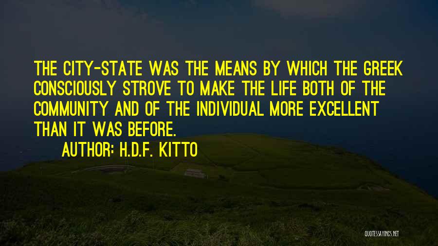 H.D.F. Kitto Quotes 403765