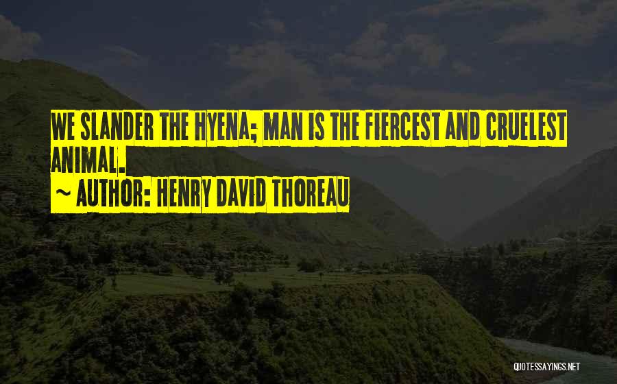 H D Thoreau Quotes By Henry David Thoreau