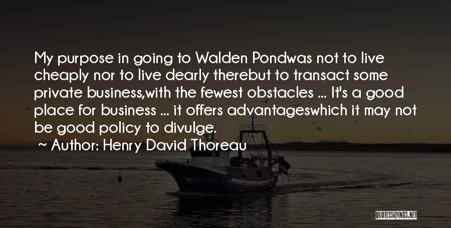 H.d. Thoreau Walden Quotes By Henry David Thoreau