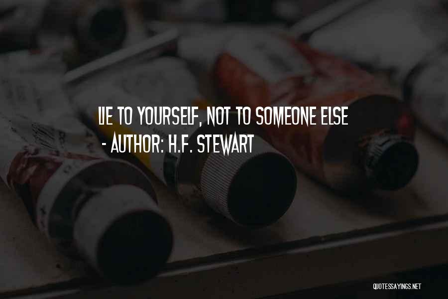 H.F. Stewart Quotes 2218714