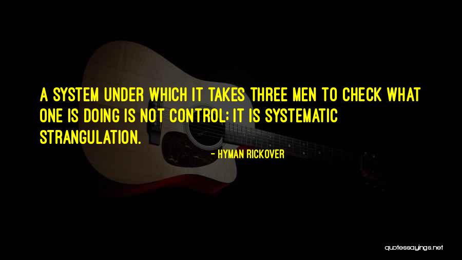 H.g. Rickover Quotes By Hyman Rickover