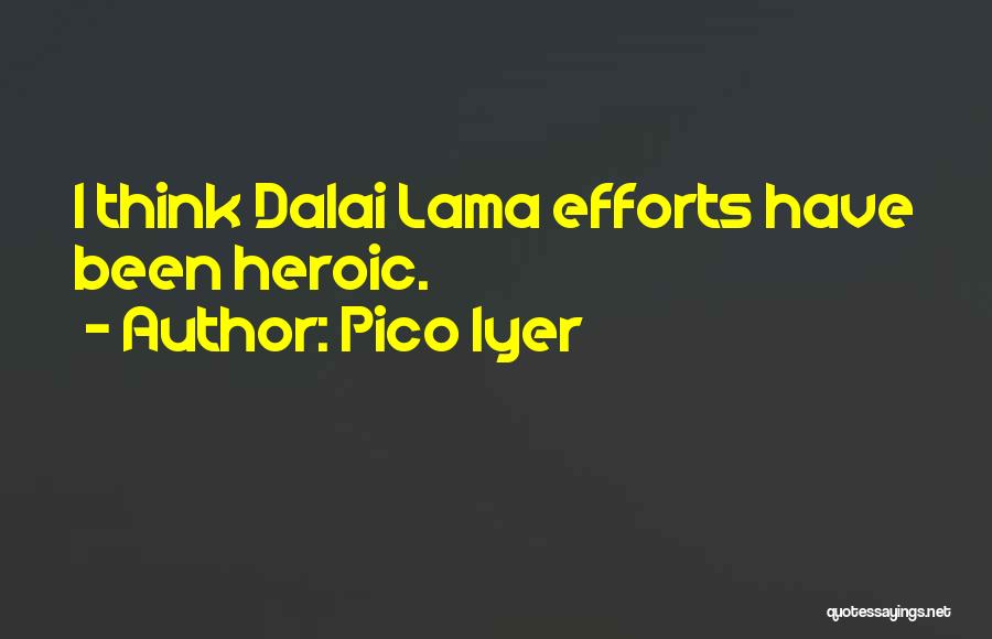 H.h. Dalai Lama Quotes By Pico Iyer