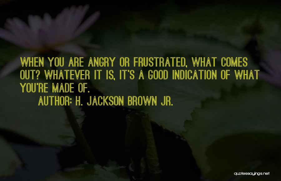 H.j. Brown Quotes By H. Jackson Brown Jr.