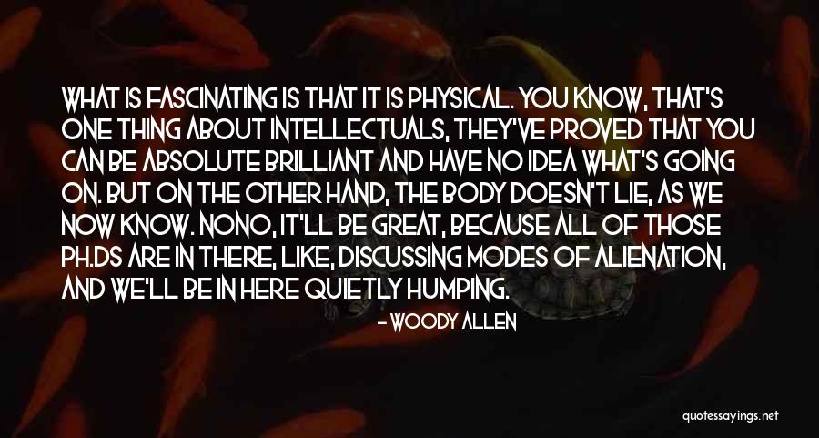 H J Ds Quotes By Woody Allen H J Ds Quotes By Woody Allen
