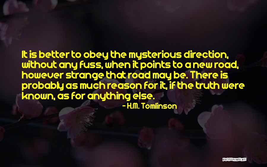 H.M. Tomlinson Quotes 2058657