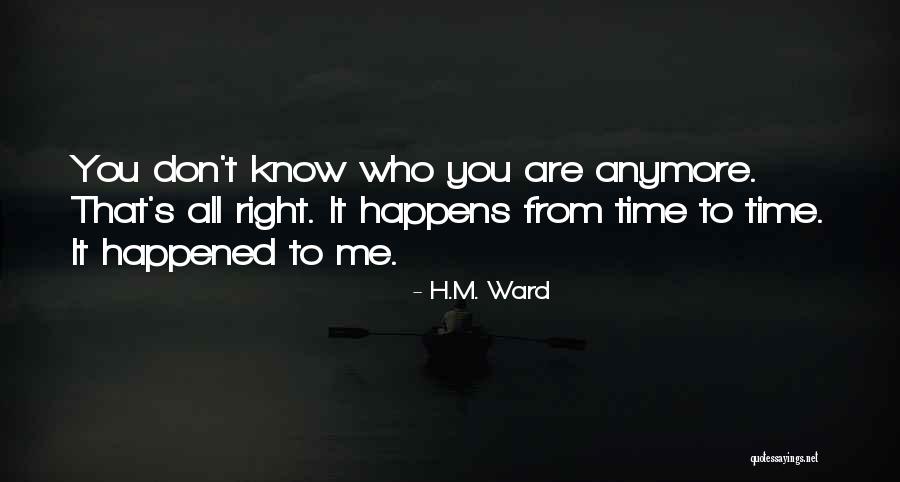 H.M. Ward Quotes 2070510 H.M. Ward Quotes 2070510