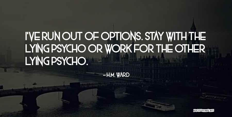 H.M. Ward Quotes 2223432 H.M. Ward Quotes 2223432