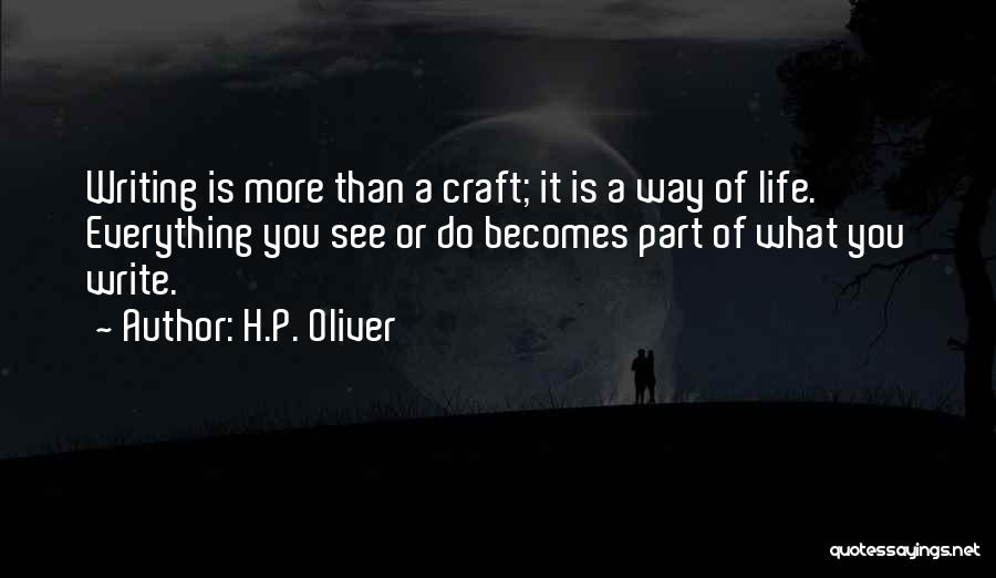 H.P. Oliver Quotes 1799731