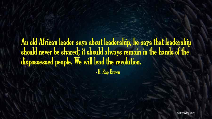H. Rap Brown Quotes 357085 H. Rap Brown Quotes 357085