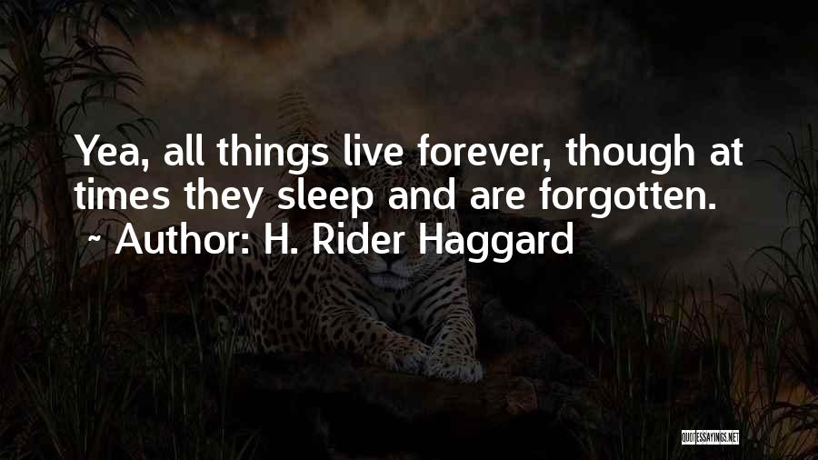 H. Rider Haggard Quotes 1125747