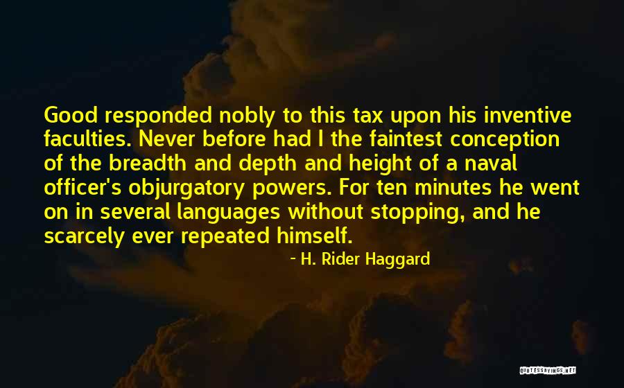 H. Rider Haggard Quotes 601686