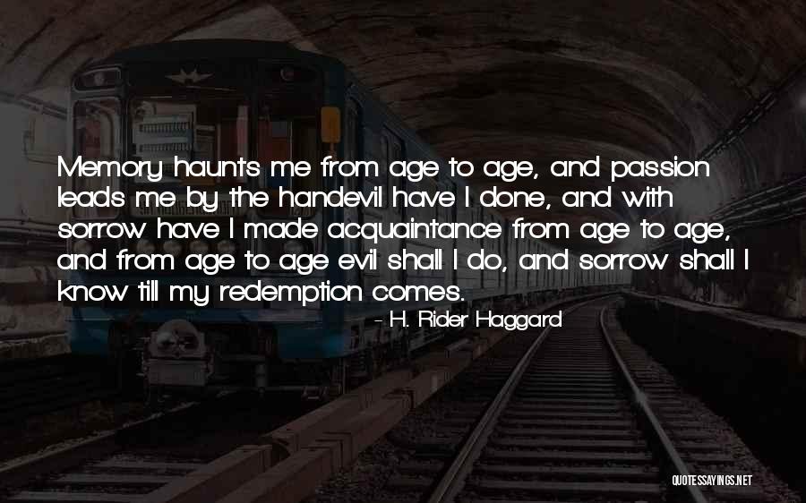 H. Rider Haggard Quotes 605309