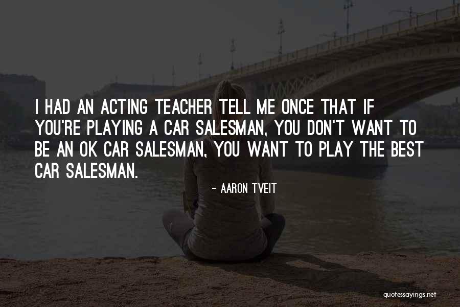 H Tveit Quotes By Aaron Tveit H Tveit Quotes By Aaron Tveit
