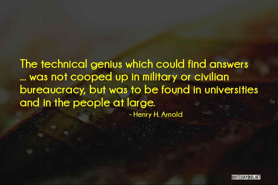 H.w. Arnold Quotes By Henry H. Arnold H.w. Arnold Quotes By Henry H. Arnold
