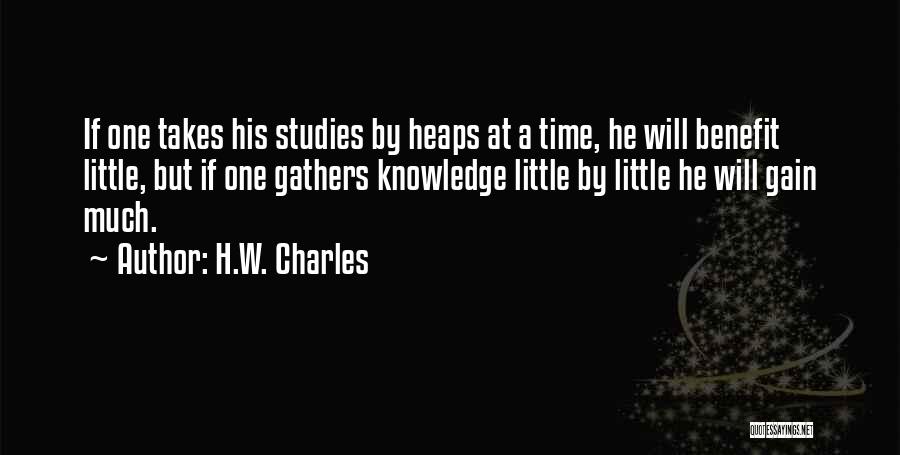 H.W. Charles Quotes 108808